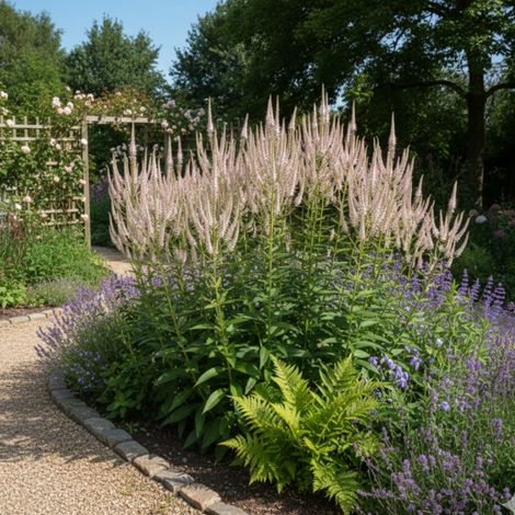 Veronicastrum de Virginie Pink Glow/Lot de 9 godets