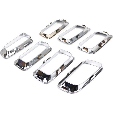 Griglia anteriore, 7 pezzi in ABS, per Jeep Compass 2011-2016, OEM 51137449207 e 51137300589, ricambio (1/3)