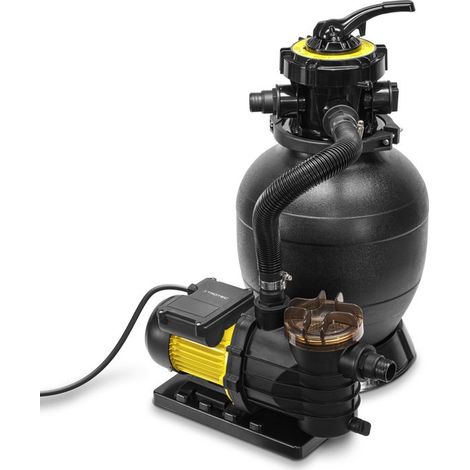 TROTEC Sandfilterpumpe TSP 10000 EF 10000 l/h Pool Filterpumpe (1/4)