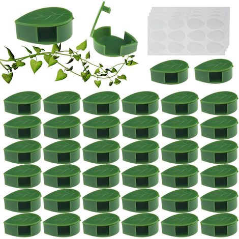 Lot 80 clips de fixation pour plantes grimpantes et vignes (1/5)