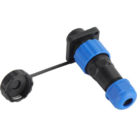 Connecteur d'alimentation carré étanche IP68 pour l'aviation, adaptateur de terminal industriel SP164 broches (250 V 5 A) (1/5)