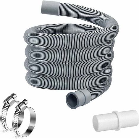 3 M de Vidange pour Machine à Laver,Tuyau de Machine à Laver,Rallonge de Tuyau,Kit d'Extension Flexible de Vidange Universel pour Lave-linge et Lave-vaisselle-Fei Yu (1/4)