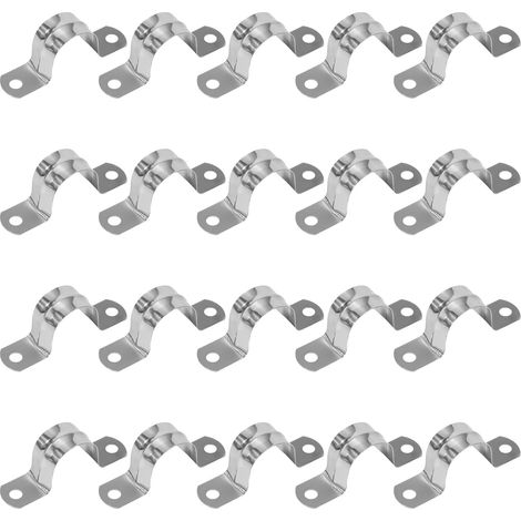 20 Collier De Serrage Inox M25 Épaisseur 0,6mm Fixation Tuyau Durite Industrie (1/5)