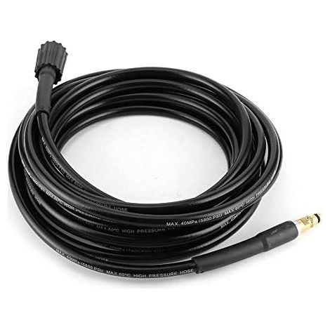 Tuyau de Nettoyeur Haute Pression, Tuyau de Nettoyeur Automatique 40MPa/5800PSI Remplacement de Tuyau en Caoutchouc de Nettoyage à Haute Pression pour K2(8 meters) (1/5)