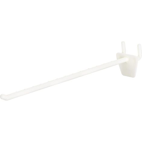 50 pcs Kunststoff Stecktafel Haken 8 Zoll für 1/8 1/4 Löcher for Geschäft Garage Buro (1/5)