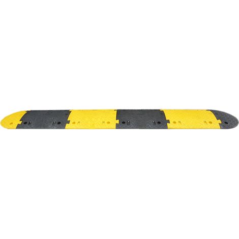 Ralentisseur en Caoutchouc Noir, Jaune RS PRO, 430mm, Haute visibilité ( Prix pour 1 ) (1/4)
