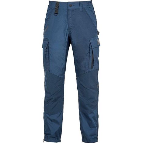 Pantalones cargo elásticos azul oscuro upower talla m fu343db/m resistentes
