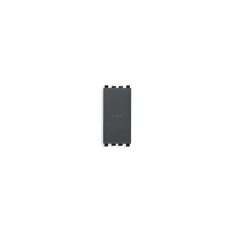 Invertitore illuminabile assiale grigio 1P 16 AX 250V Serie Civili Vimar Eikon 20113