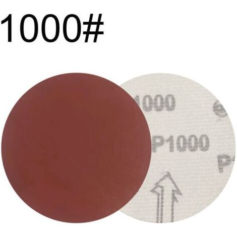 Papier de verre autocollant rond de 5 pouces (1000)