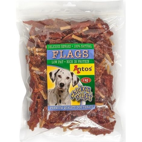 Snack para Perros Chicken D'Light Flags - 1 kg  Oferta exclusiva
