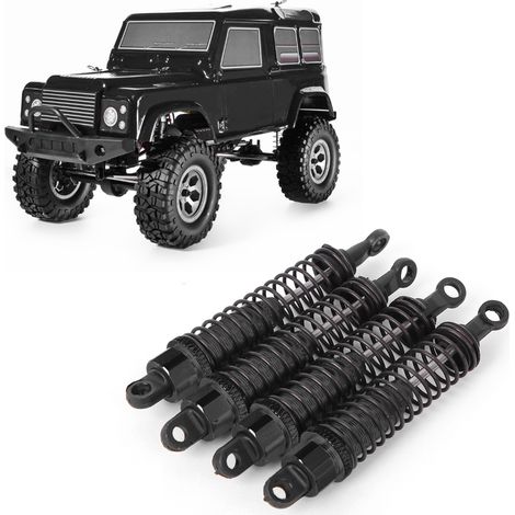 Amortisseurs avant et arrière 80mm pour voiture RC 1/10 RGT 136100, pièces de rechange noires 68126BL (1/4)