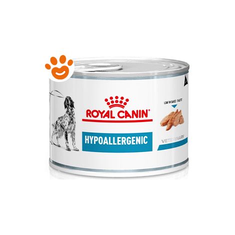 Royal Canin Dog Veterinary Diet Hypoallergenic  - Royal Canin Dog Veterinary Diet Hypoallergenic - Lattina Da 200 Gr (1/5)