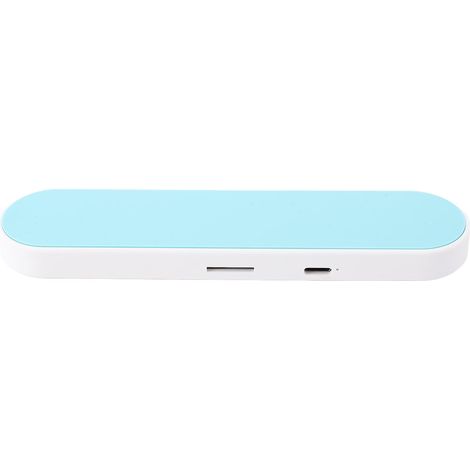 Knochenleitungs-Schlaflautsprecher Bluetooth Weiß 10 Stunden Akkulaufzeit Automatische Abschaltung Wiederaufladbarer Lautsprecher für unter das Kopfkissen 10 m Reichweite (1/5)