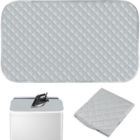 Tapis de Repassage, 48 x 85 cm Couverture de Repassage Nappe de Repassage Pliable Portable, pour Le Repassage à la Vapeur sur Table (1/5)