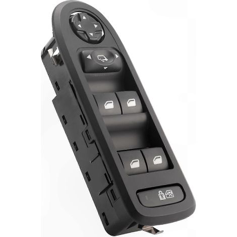 Commande principale de lève-vitre électrique adaptée aux berlines à hayon cinq portes et aux breaks, compatible avec de nombreux modèles de voitures. (1/5)