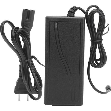 100-240V US Plug 42V 2A Chargeur de batterie au lithium Chargeur de Batterie Adaptateur Secteur pour Trottinette électrique équilibrage Vélo, Universelle électrique Scooter (1/5)