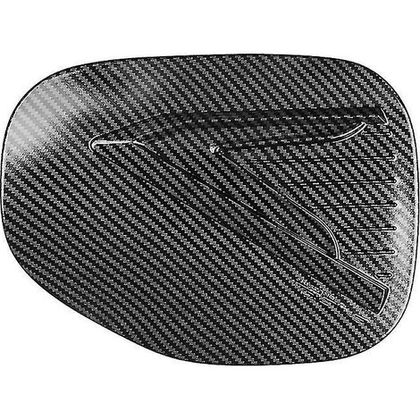 Autocollants décoratifs en fibre de carbone pour bouchon de réservoir d'huile/couvercle de réservoir de carburant, compatibles avec Mach-e 2021-2022 (1/5)