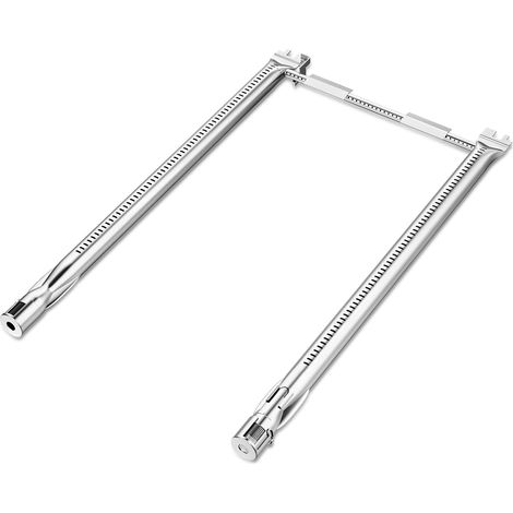 45,7cm Brûleur de gril en acier inoxydable pour Weber Spirit I 200, Spirit E-210, E-220, Spirit S-210, S-220, Spirit II 200 Series Grils à gaz avec commandes à l'avant,2013 et plus récent (1/5)