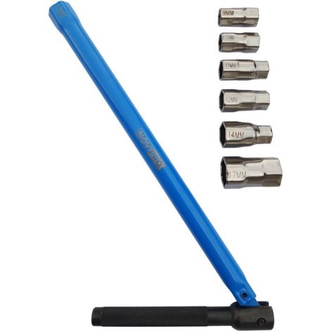 Clé Écrou Robinet + 6 Embouts NOVIPRO - 6009984