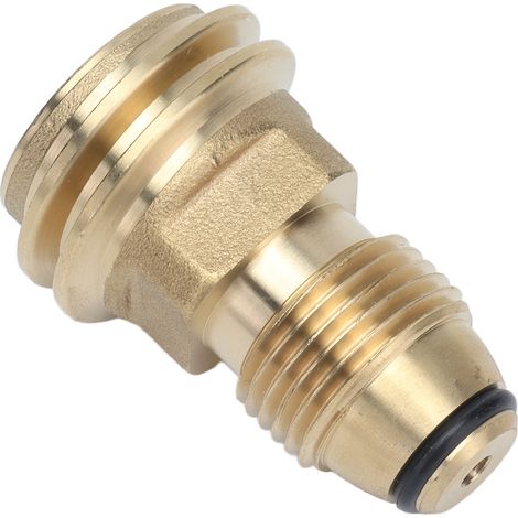 Adaptateur Laiton G1/2 Femelle pour Bouteille de Gaz Propane, Raccord Étanche pour Conversion de Fournaise