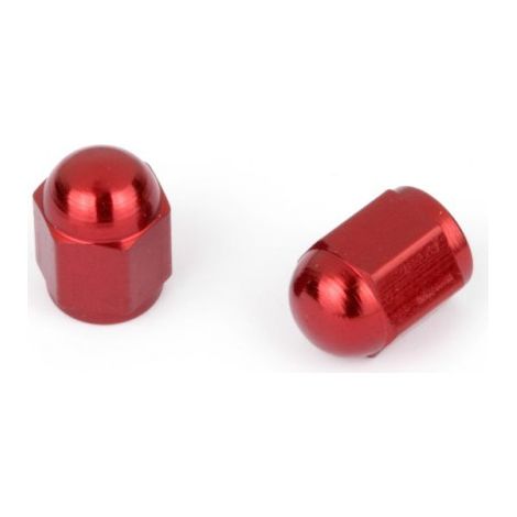 Capuchon de Valve Hexagonal Rouge Vendu par paire