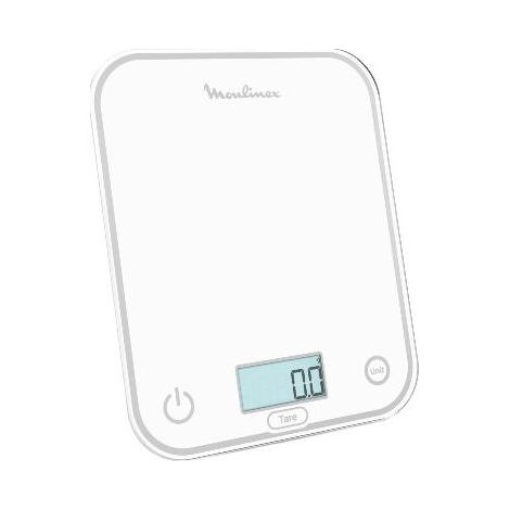 Moulinex BN50U0 escabeaux de cuisine Blanc Comptoir Rectangle Balance de ménage électronique