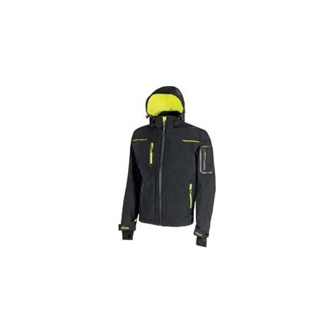 GIACCA SPACE BLACK CARBON  tg.2XL    UPOWER (1/5)