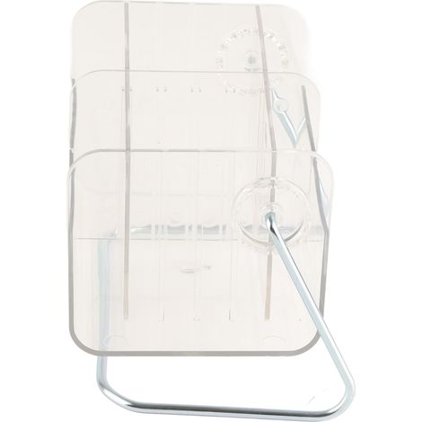 Étui de bureau transparent pour télécommande, étui pour téléphone portable, étui pour lunettes et autres accessoires, boîte de rangement. (1/5)