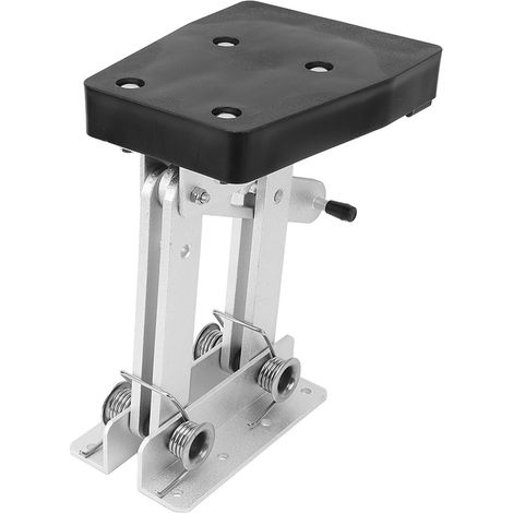 Support moteur marin, support moteur réglable en cinq positions en alliage d'aluminium de qualité yacht, adapté aux moteurs deux temps de 7,5 à 20 chevaux. (1/5)