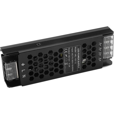 LED-Netzteil, Eingang AC 170–260 V, Ausgang 100 W, Schaltregler für LED-Streifen, Treiber DC 12 V (1/5)
