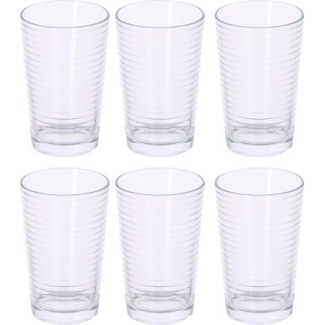 Verres à Eau - Ensemble de Verres à Boire - Ensemble de 6 Pièces - Adapté au Lave-Vaisselle - 220 ml (1/5)