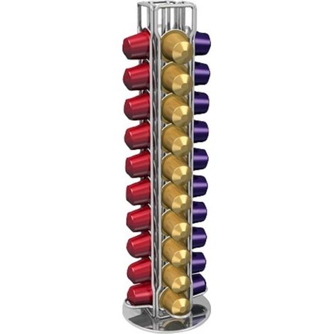 Support dosettes rotatif pour 40 capsules Nespresso HobbyCook