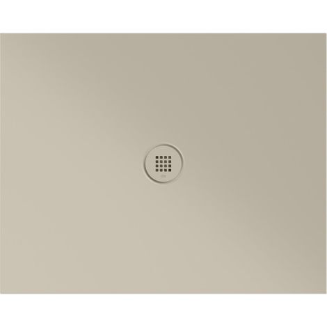Receveur de douche rectangulaire en céramique 100x80x2cm, creta mat
