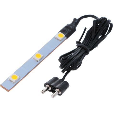LED PIATTO TRIPLO BIANCO BERTONI PER MODELLISMO E PRESEPE A BASSA TENSIONE 3,5V (1/4)
