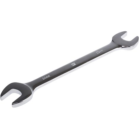 Jeu de clés à fourche 22 x 24 mm RS PRO en Acier chrome vanadium ( Prix pour 1 )