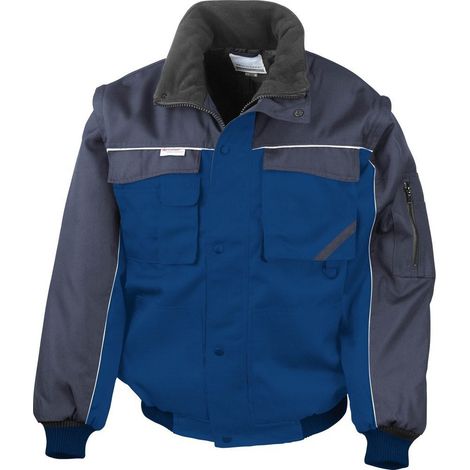 Blouson de travail pilote Work Guard Result Bleu XL