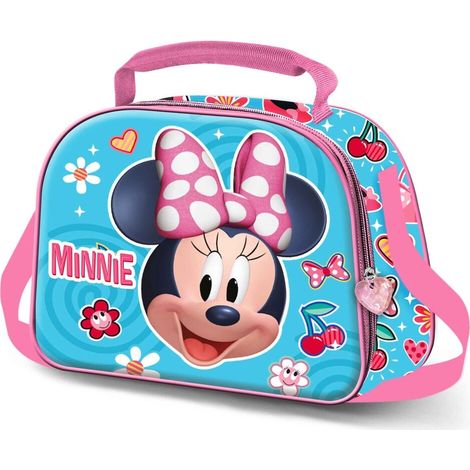Bolsa portameriendas 3D Happiness Minnie Disney