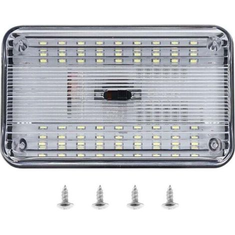 Éclairage Intérieur Voiture 36 LED Plafond Toit Lecture Lumière Ambiante (1/4)