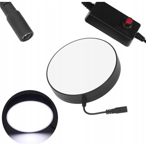 Brillo ajustable AC230V del microscopio inferior del iluminador 135m m del LED