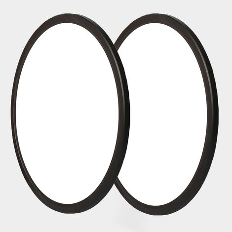 Lot de 2 Plafonniers LED avec Détecteur de Mouvement, 18W 1800lm 4000K, Lampe de Plafond Plate IP44 pour Intérieur – Couloir, Cave, Salle de Bain, Garage, Chambre (1/5)