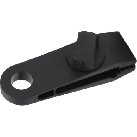 Pinces de fixation légères pour tentes d'extérieur, en plastique avec boucle spirale, pour le camping. (1/5)