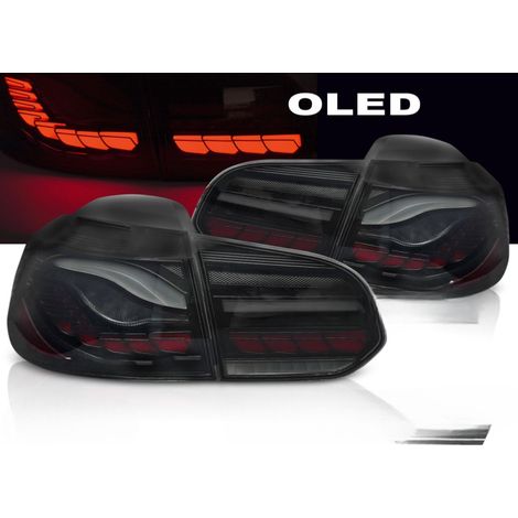 Paire de feux arriere VW Golf 6 08-13 FULL LED DYN Fume (1/4)
