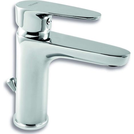 Novaservis Titania Smart - Miscelatore da lavabo, con sistema di scarico, cromo 98001,0
