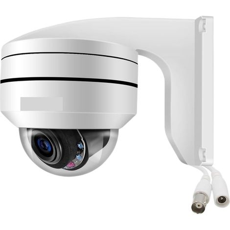 Caméra de sécurité à Domicile Caméra analogique faciale avec Zoom 12X PTZ, 5mp, Vision Nocturne extérieure, vidéosurveillance, sécurité, système DVR 4K AHD (1/5)