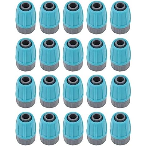15 raccords à verrouillage de 16 mm pour tuyau d'irrigation, raccords pour irrigation goutte à goutte, raccords à barbes verrouillés (1/5)