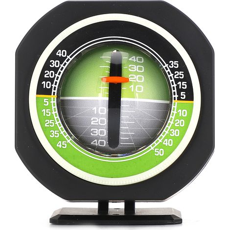 Neigungsmesser für Fahrzeuge – Beleuchtete LED-Wasserwaage, einstellbarer Winkel, Universalhalterung (1/5)