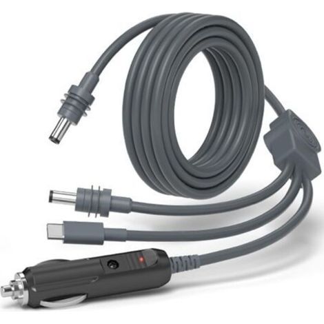 Starlink Mini-USB-C-auf-DC-Ladekabel, kleines Starlink-Autoladegerät, USB-C-Ladekabel für 65-140-W-Powerbanks, 3 m (1/5)