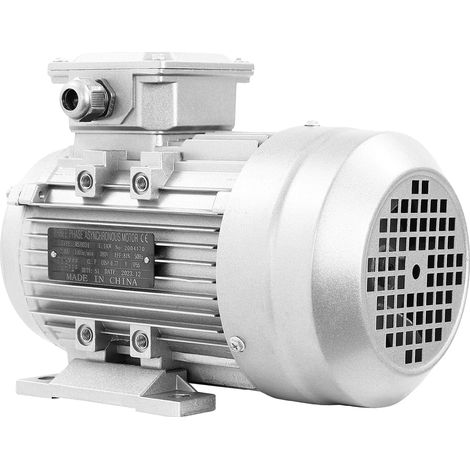 Motor eléctrico de 1,1 kW, sin escobillas, trifásico, para ventiladores, bombas, máquinas herramienta, compresores y maquinaria de transporte. (1/5)