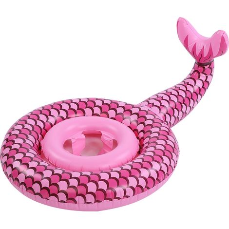 Bouée Bébé Nageoire Gonflable pour Piscine Siège Flottant Amusant Enfant (1/5)