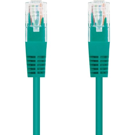 RJ45 UTP Cat6 UTP Cat6 AWG24 CU OFC GRÜN 3m Netzwerkkabel (1/3)